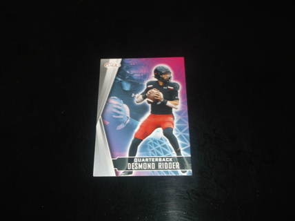 2022 SAGE HIT Desmond Ridder   silver  parallel  card   # 16  Cincinnati Bearcats