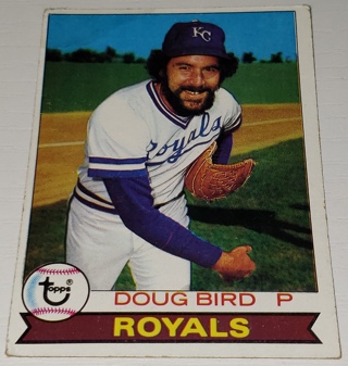 1979 ⚾ Topps Doug Bird # 664 ⚾ Kansas City Royals