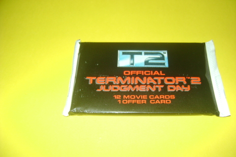 Terminator sealed  2 packs of cards