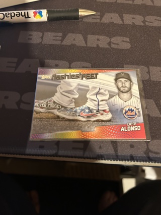 2022 topps flashiest feet pete alonso