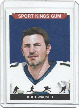 2023 SPORT KINGS KURT WARNER CARD