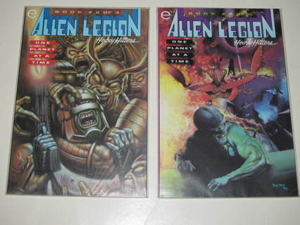 Alien Legion Heavy Hitters Books #2 and 3 - 1993