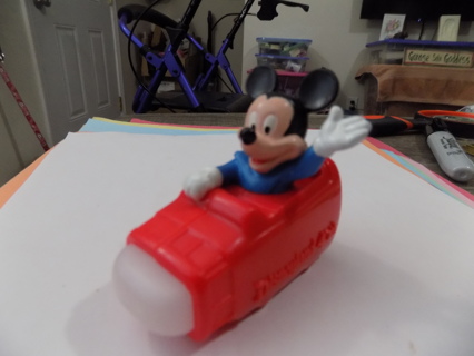 Vintage 1990 Disney's Mickey Mouse Space Mountain 40th anniversary push toy