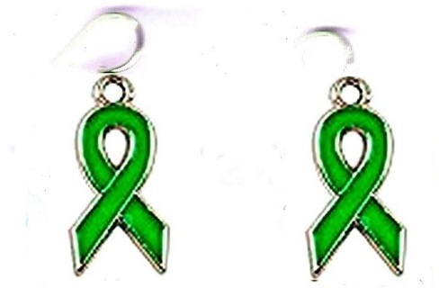 Liver Cancer Awareness Ribbon Earrings Lot 1 (PLEASE READ DESCRIPTION) 