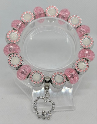 Pretty in pink bracelet