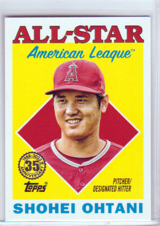 Shohei Ohtani, 2023 Topps All-Star Baseball Card #88AS-1, Los Angeles Angels, (L1