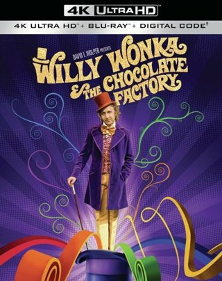 Willy Wonka & The Chocolate Factory (Digital 4K UHD Download Code Only) *Roald Dahl* *Gene Wilder*