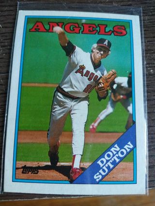 Don Sutton Hall Of Fame 89 Topps