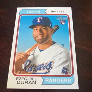 2023 Topps Heritage - [Base] #31 Ezequiel Duran