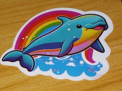 Cute one nice vinyl sticker no refunds regular mail only Very nice quality!