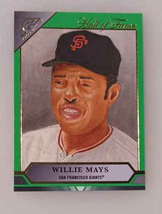 Willy Mays Hall of fame card