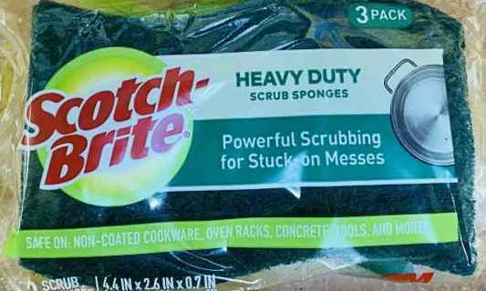 Scrub Sponge 3 Pack