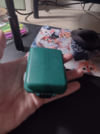 Green Pill Box