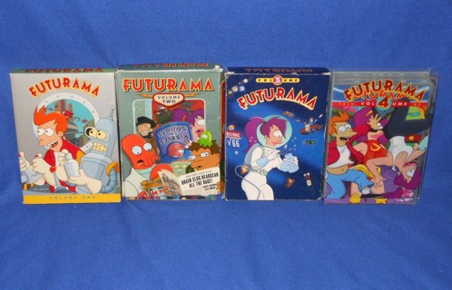 FUTURAMA VOLS. 1-4