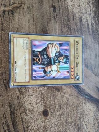 Yu-Gi-Oh Card Warrior Dai Grepher 1st Edition