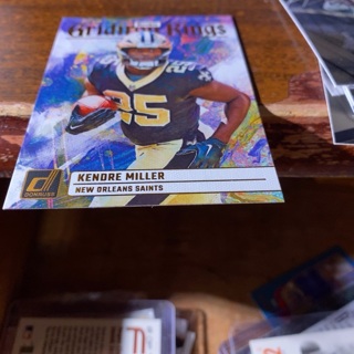 2023 panini gridiron kings kendre miller rookie football card 