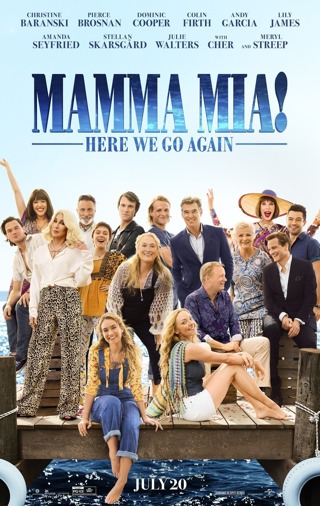 Mamma Mia! the Movie + Here We Go Again--2 movies (HD code for MA)