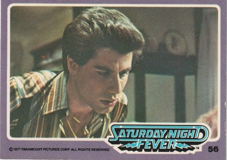 1977 Dunruss Saturday Night Fever Card # 56