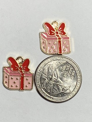 ♥♥VALENTINE’S DAY CHARMS~#21~SET 3~SET OF 2 CHARMS~FREE SHIPPING ♥♥