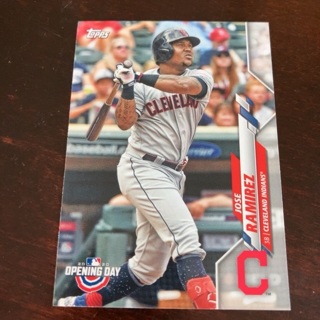 2020 Topps Opening Day - [Base] #47 Jose Ramirez