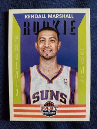 2012-13 Panini Past & Present Rookie Kendall Marshall