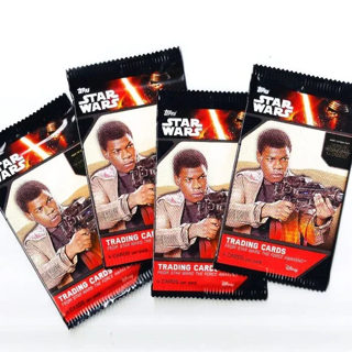 [NEW] (4-Pack) Star Wars - The Force Awakens TCG Booster Packs Collectibles Finn