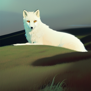 Listia Digital Collectible: White Fox