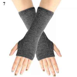 new in pack=Women Winter Warmer Half Finger Fingerless Gloves Wrist Arm Hand Knitted Mittens