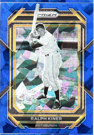 2023 Panini Prizm Ralph Kiner Blue Ice