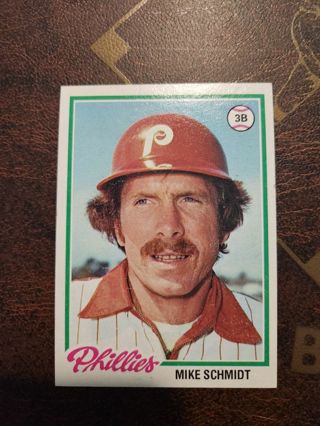 1978 Topps Baseball Mike Schmidt #360 Philadelphia Phillies,Mint condition, Free Shipping!