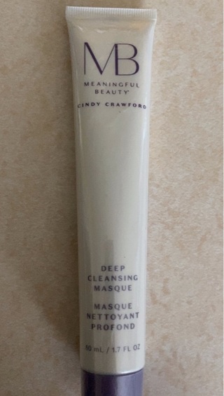 Deep cleansing masque by Cindy Crawford 