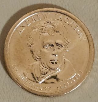 2008 P Andrew Jackson Presidential Dollar