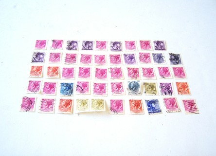 Italy Postage Stamps Used/Cancelled Set of 49