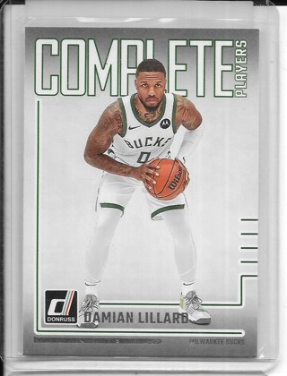 Damian Lillard 2023-24 Donruss Complete Players #7