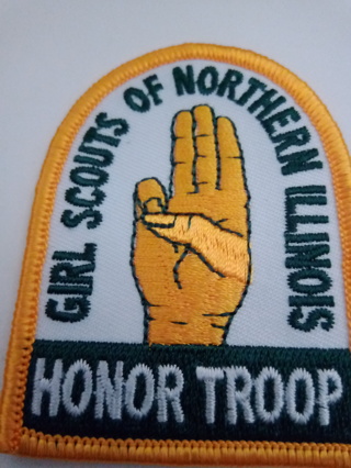 Girl Scouts Honor Troop Patch