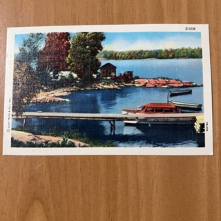 Outdoor Scene Post Card 