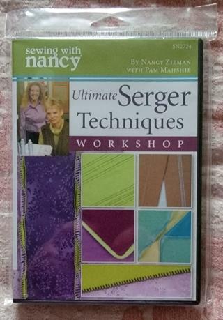 NIP - Sewing with Nancy (Zieman) Serger DVD #2