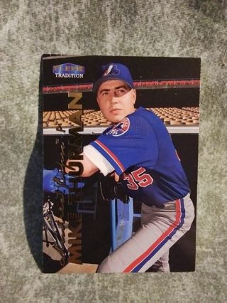 Baseball Trading Card Fleet Mike Thurman