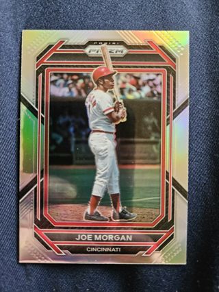 2023 Panini Prizm Silver Joe Morgan