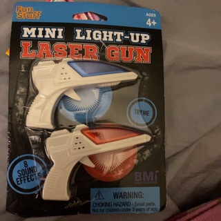Mini light up lazer guns 
