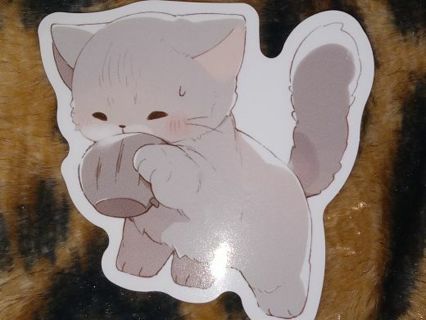 Cute one new vinyl lap top stickers no refunds regular mail only