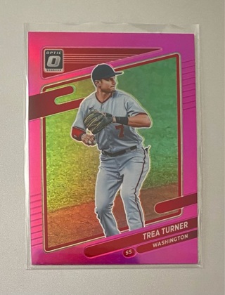 Trea Turner PINK PRIZM