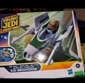 Disney Star Wars Young Jedi Adventures Kai 11" inch Brightstar Vehicle (Brand New)