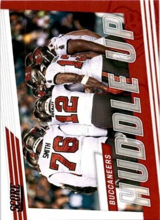 2022 Score Huddle Up #13 Tampa Bay Buccaneers