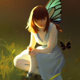 Listia Digital Collectible: Fairy Butterfly