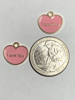 ♥♥VALENTINE’S DAY CHARMS~#4~SET 3~SET OF 2 CHARMS~FREE SHIPPING ♥♥