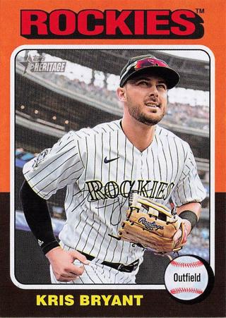 Kris Bryant 2024 Topps Heritage #162