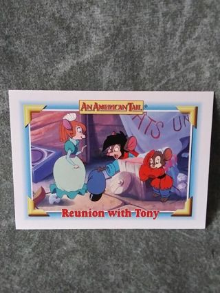 An American Tail Trading Card # 120