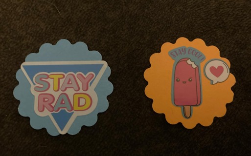 Stay Rad and Stay Cool Magnets