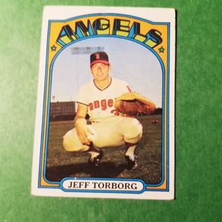 1972 - TOPPS BASEBALL CARD NO. 404 - JEFF TORBORG - ANGELS